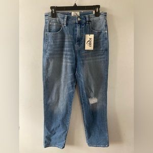 Jordache Vintage “ Heather” High Rise Straight Leg Jeans Womens Size 29 New